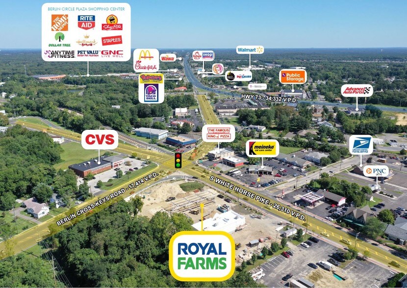 2 S White Horse Pike Berlin Nj 08009 Retail For Sale Loopnet Com