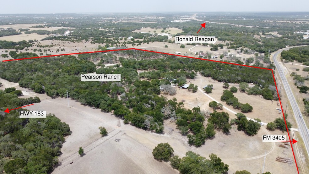 6750 FM 3405, Liberty Hill, TX for sale - Aerial - Image 1 of 1