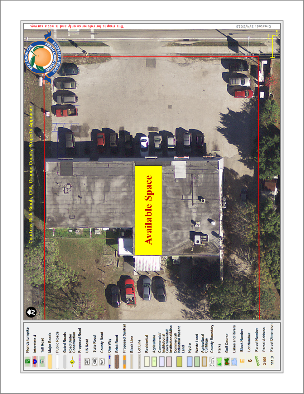 4074 - 4080 S Goldenrod Rd, Orlando, FL for lease Site Plan- Image 1 of 1
