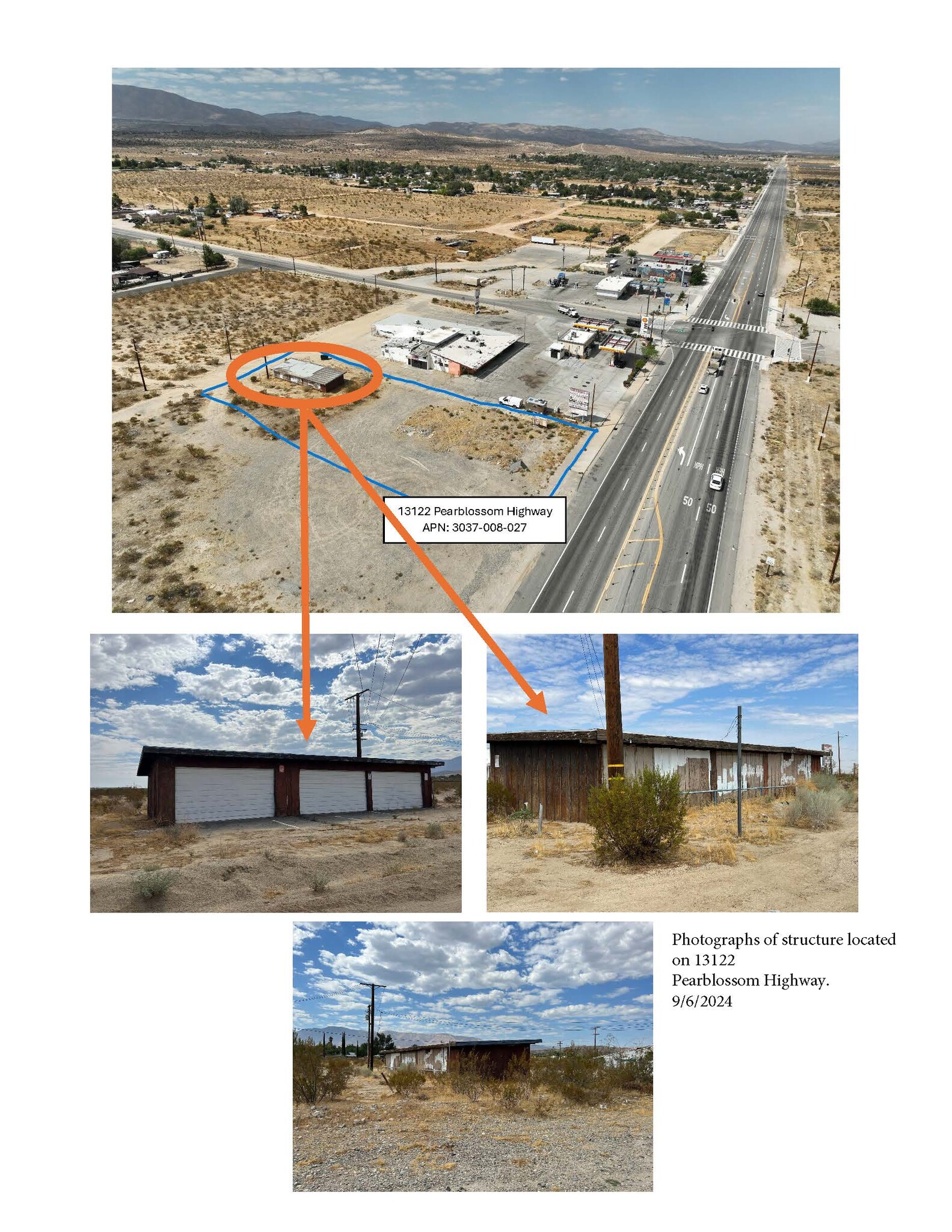 13120 Pearblossom Hwy, Pearblossom, CA for lease Aerial- Image 1 of 48