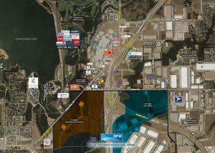 2505 E Grapevine Mills Cir, Grapevine, TX - AERIAL  map view - Image1