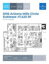 5015 S Arizona Mills Cir, Tempe, AZ for lease Floor Plan- Image 2 of 2