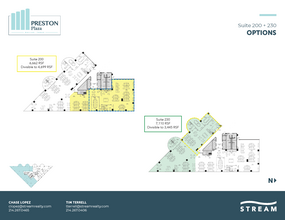 17950 Preston Rd, Dallas, TX for lease Floor Plan- Image 2 of 6