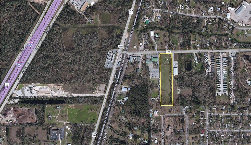 FM 1485 & Heavenly Ln, New Caney, TX for sale - Building Photo - Image 1 of 1