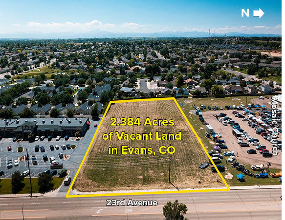 TBD 23rd, Evans, CO for sale - Aerial - Image 2 of 5