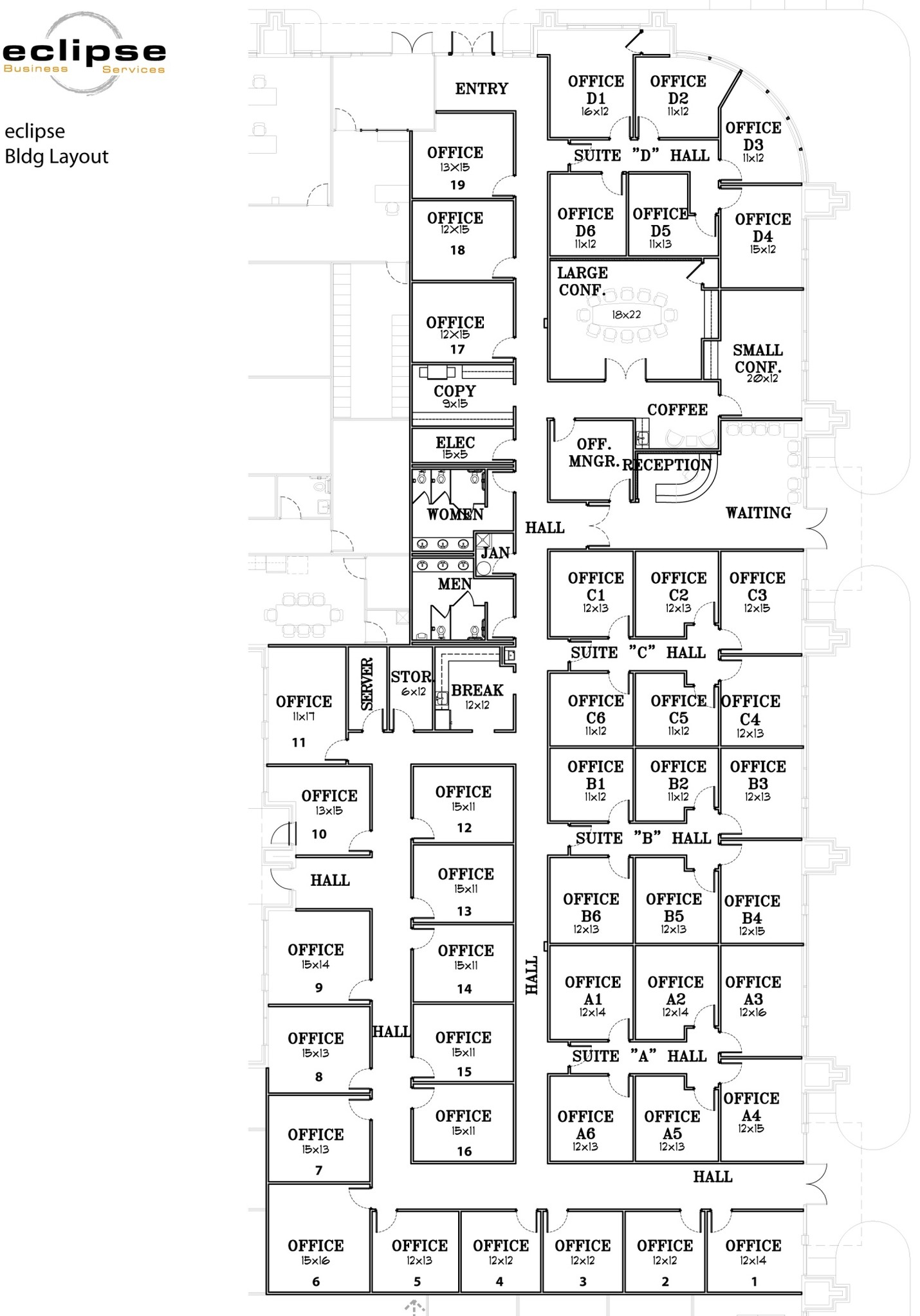 1000-1480 Environ Way, Chapel Hill, NC for lease Floor Plan- Image 1 of 1