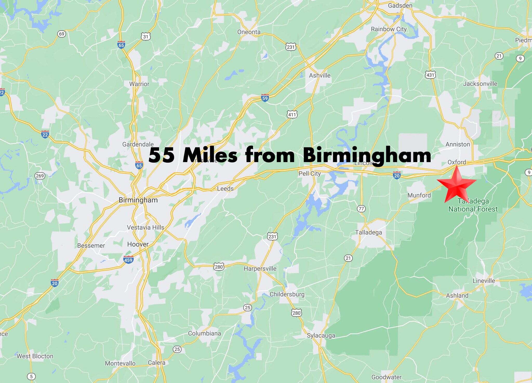 1929 US Highway 78 W, Oxford, AL 36203 Land Zoned For Commercial