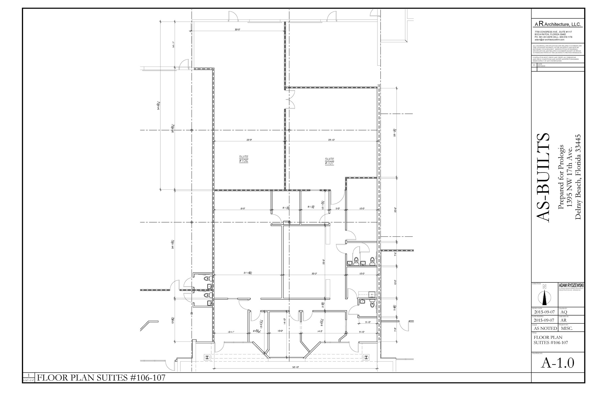 1395 NW 17th Ave, Delray Beach, FL for lease Floor Plan- Image 1 of 6