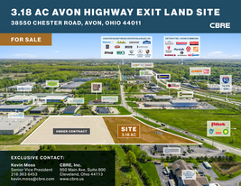 38550 Chester Rd | 3.18 AC Highway Exit Land - Land