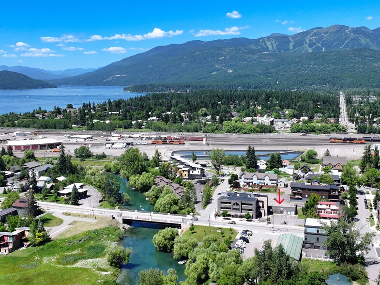 100 2nd St E, Whitefish, MT for sale - Aerial - Image 2 of 13