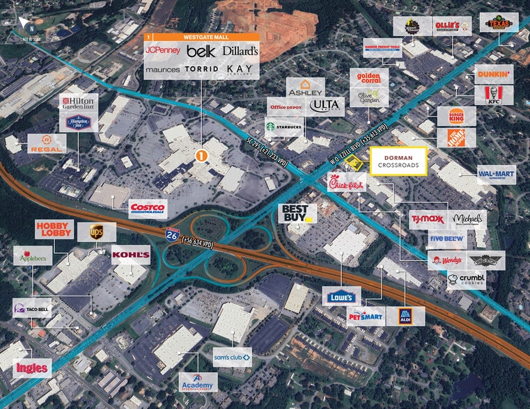 1501 W. O. Ezell Blvd, Spartanburg, SC for sale - Building Photo - Image 2 of 13