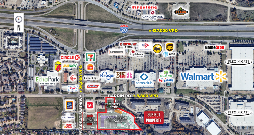 4115 S Great Southwest Pkwy, Grand Prairie, TX for sale - Building Photo - Image 1 of 3