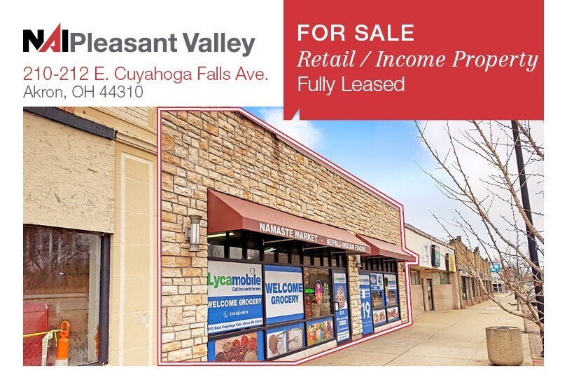 210-212 E Cuyahoga Falls Ave, Akron, OH for sale Building Photo- Image 1 of 1