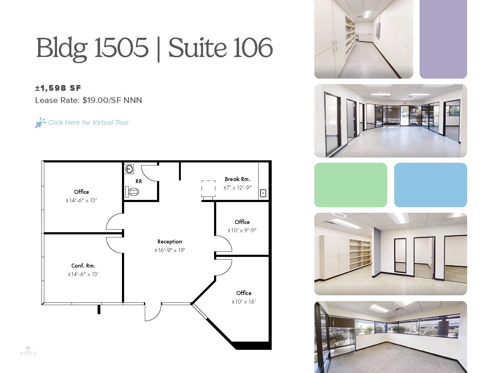 1575 W University Dr, Tempe, AZ for lease Floor Plan- Image 1 of 7