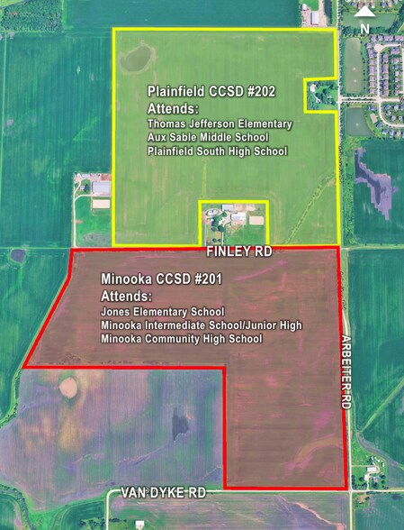 2275 Finley Rd, Minooka, IL for sale - Aerial - Image 3 of 6