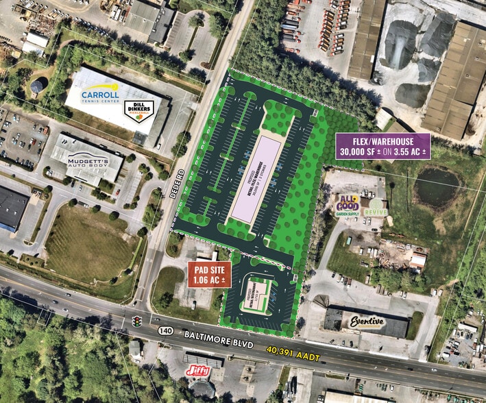 Dede Rd & Baltimore Blvd, Finksburg, MD for lease - Primary Photo - Image 1 of 2