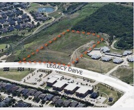 Legacy Dr, Frisco, TX - AERIAL  map view
