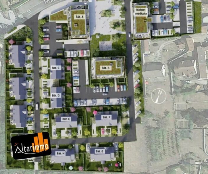 Office in Barjouville for lease - Site Plan - Image 2 of 4