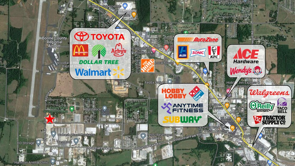 1901 Airport Rd, Harrison, AR for lease - Building Photo - Image 3 of 3