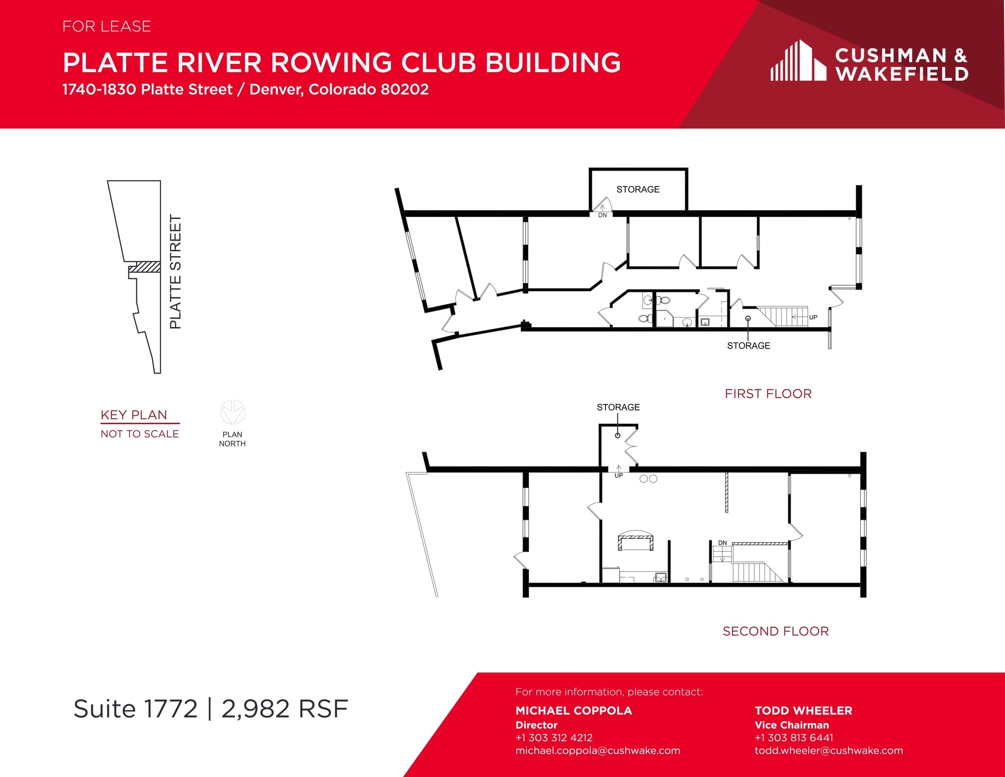 1740-1830 Platte St, Denver, CO for lease Site Plan- Image 1 of 2