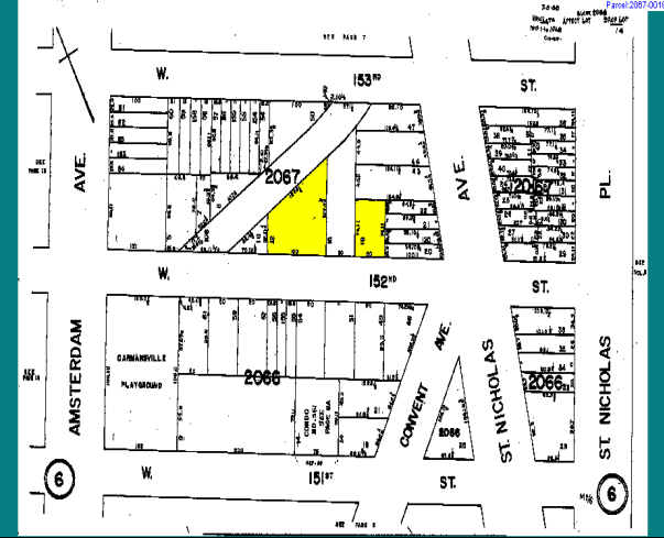 465-467 W 152nd St, New York, NY for sale - Plat Map - Image 2 of 4