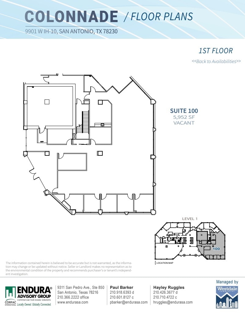 9901 W Interstate 10, San Antonio, TX for lease Floor Plan- Image 1 of 1