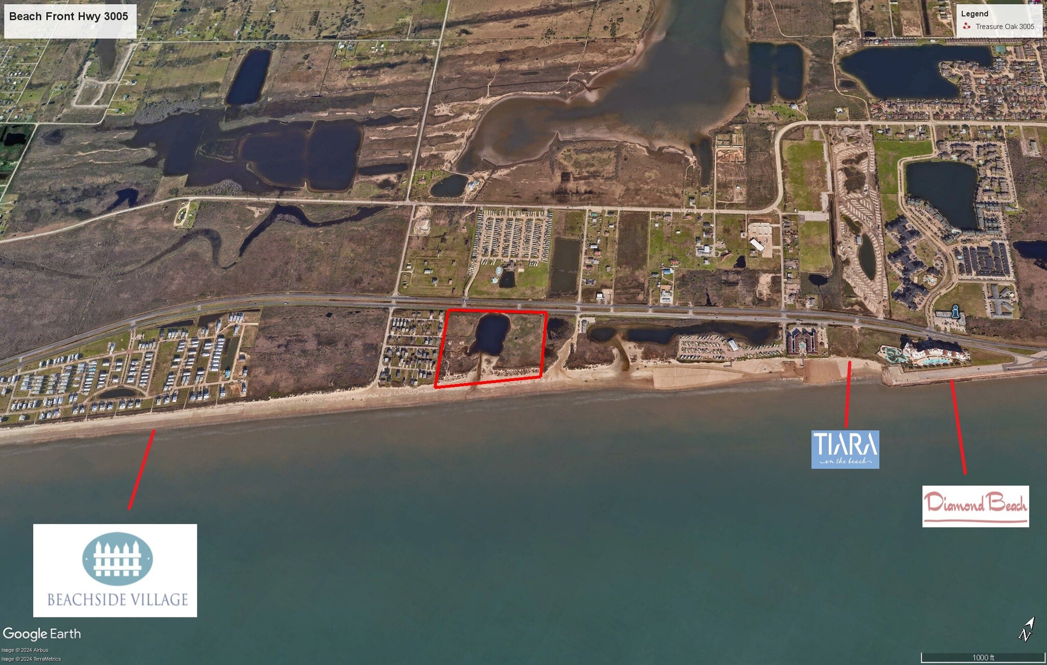11102 Termini-San Luis Rd Hwy, Galveston, TX for sale Aerial- Image 1 of 14