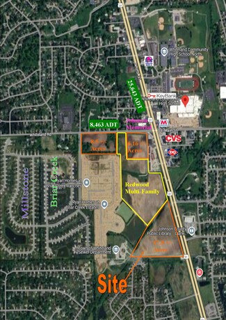 More details for 400 S US 31 Hwy, Whiteland, IN - Land for Sale