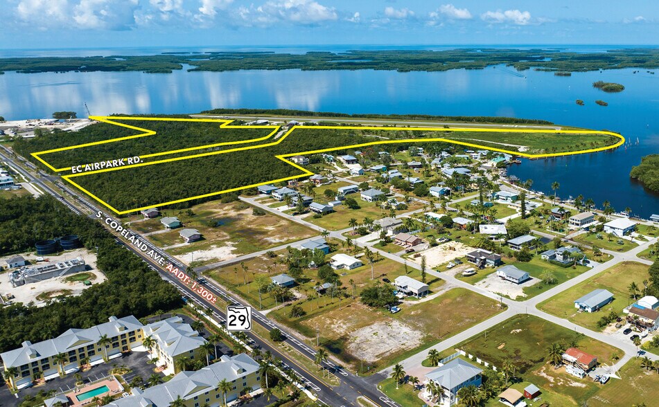 E.C. Airpark Road & Copeland Ave. S., Everglades City, FL for sale - Aerial - Image 3 of 10