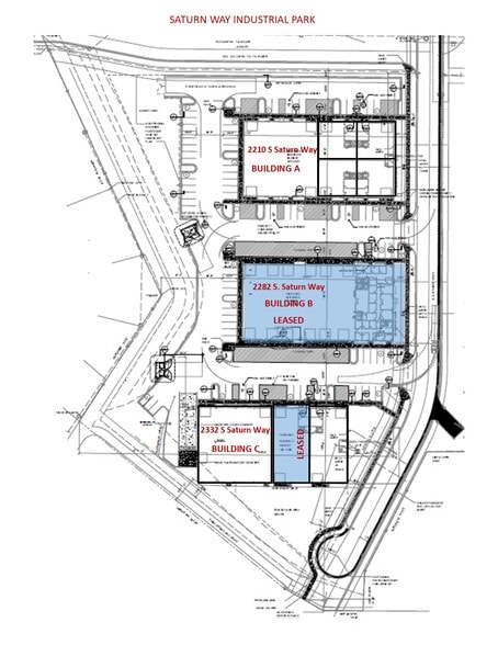 2210 S Saturn Way, Boise, ID for lease - Site Plan - Image 1 of 2