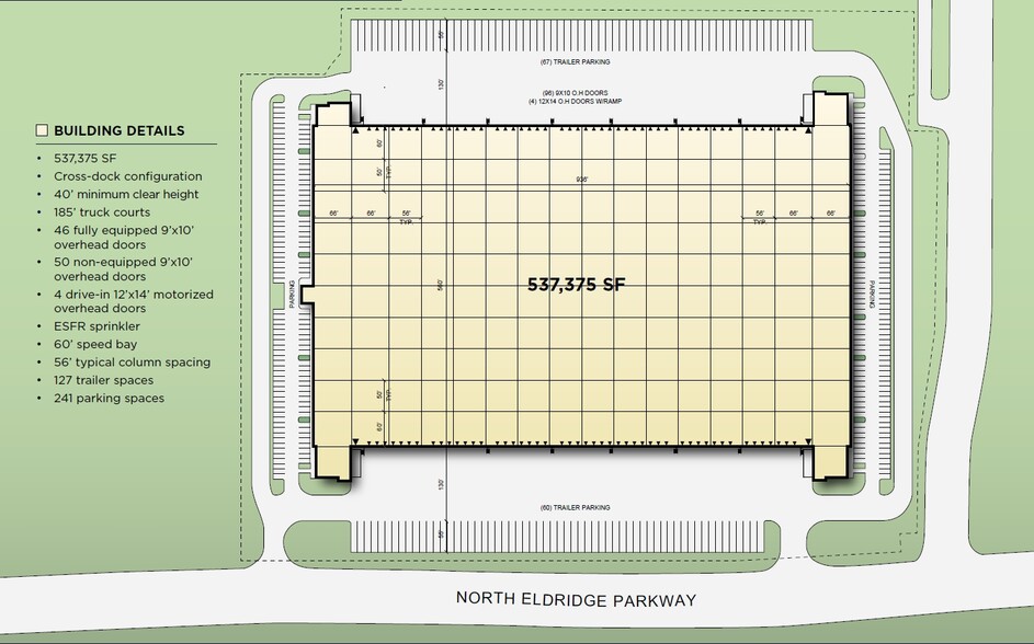 6401 N Eldridge Pky, Houston, TX for lease - Site Plan - Image 2 of 2