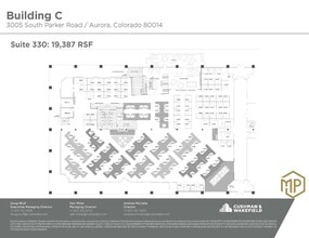 3025 S Parker Rd, Aurora, CO for lease Floor Plan- Image 1 of 1