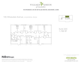 200 Village Green Dr, Lincolnshire, IL for lease Floor Plan- Image 1 of 2