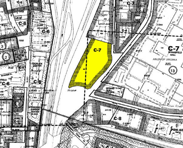 6638-6646 Loisdale Rd, Springfield, VA for lease - Plat Map - Image 2 of 4