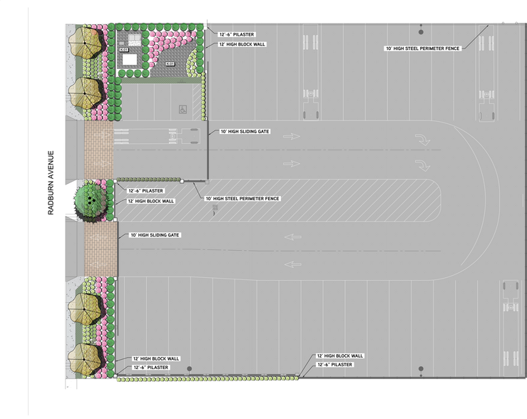 14800 Radburn, Santa Fe Springs, CA for lease - Site Plan - Image 3 of 3