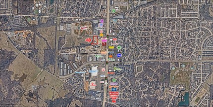 7955 Fischer Steel Rd, Cordova, TN - AERIAL map view - Image1