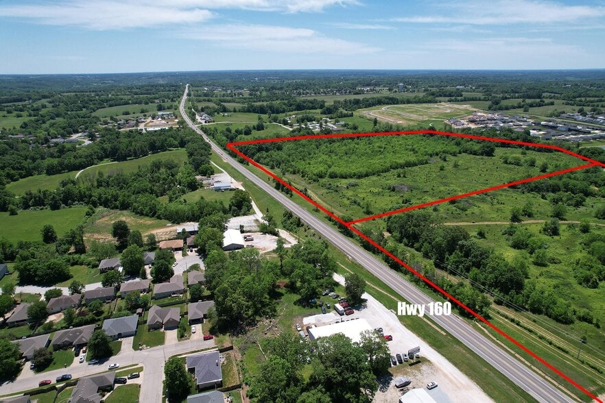 000 Hwy 160, Nixa, MO for sale - Aerial - Image 2 of 5