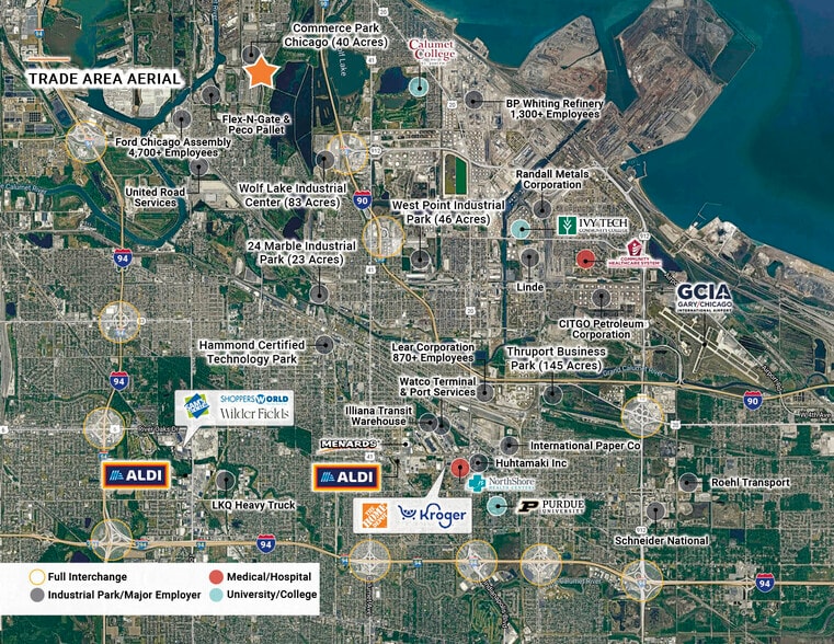 12233 S Avenue O, Chicago, IL for sale - Aerial - Image 2 of 4