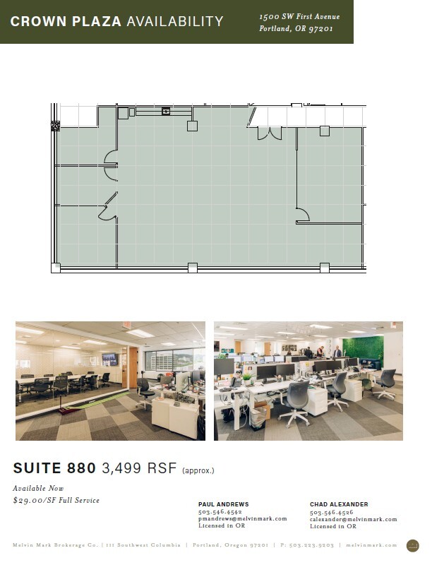 1500 SW 1st Ave, Portland, OR for lease Building Photo- Image 1 of 7