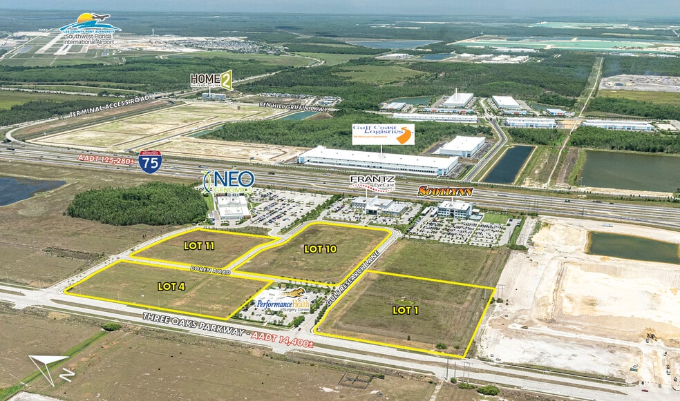Three Oaks Pky @ Neogenomics Way, Fort Myers, FL for sale - Primary Photo - Image 1 of 1