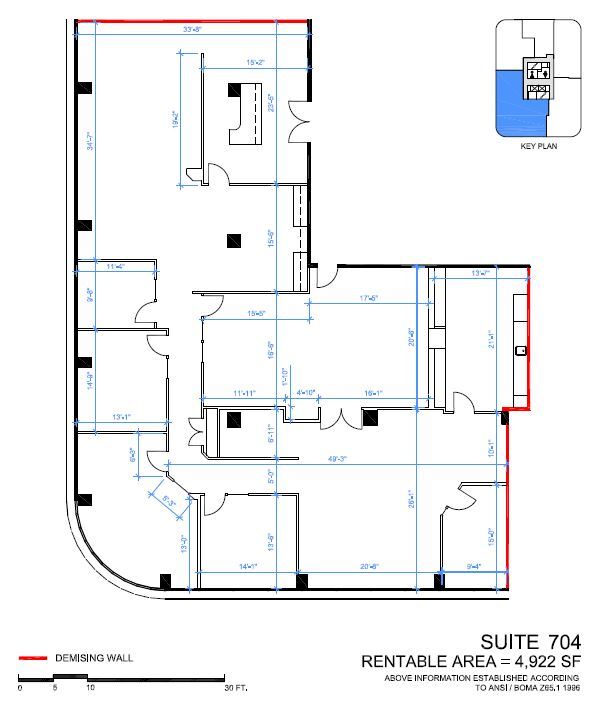 700 Dorval Dr, Oakville, ON for lease Floor Plan- Image 1 of 7