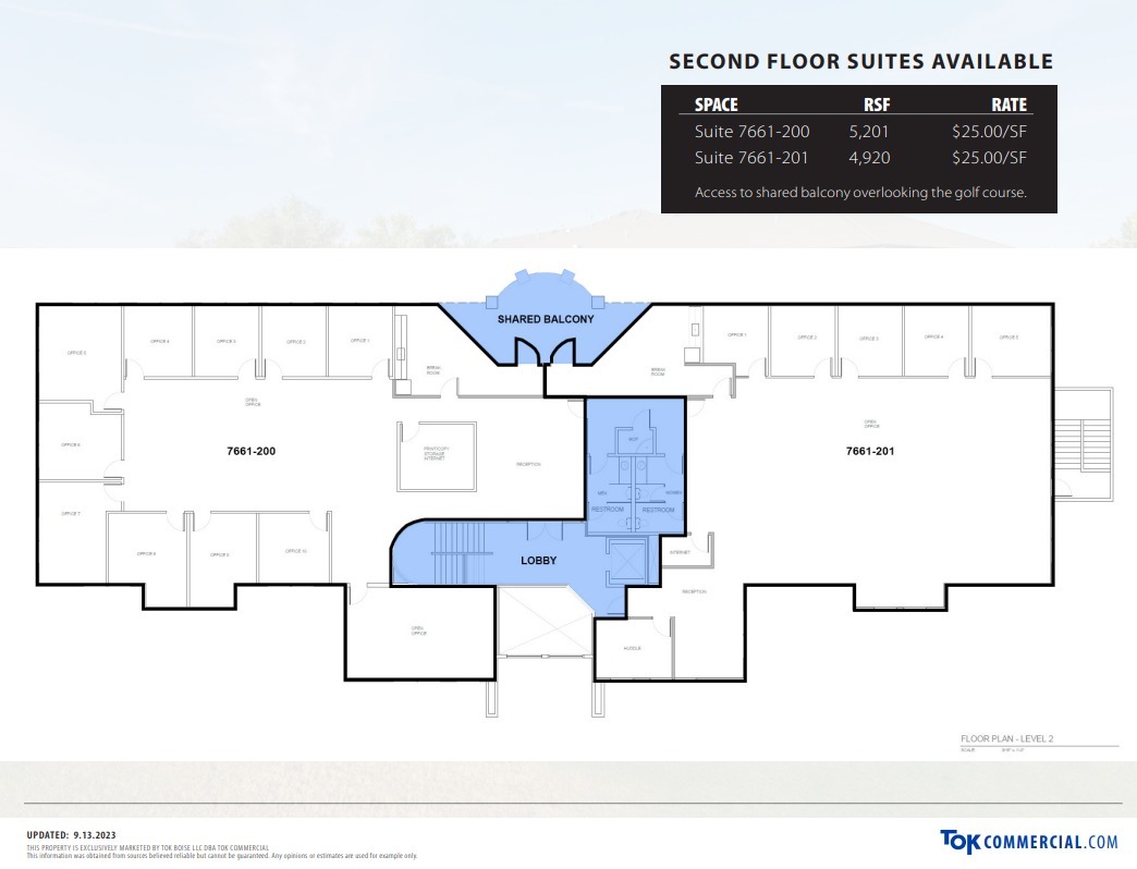 7661-7669 W Riverside Dr, Boise, ID for lease Floor Plan- Image 1 of 1