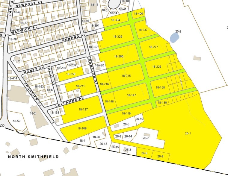 0 Cranston, Woonsocket, RI 02895 40+ Acre Residential Development