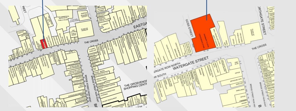 14-20 Watergate St, Chester for lease Goad Map- Image 1 of 2