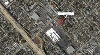 9722 Laurel Canyon Blvd, Arleta, CA - aerial  map view