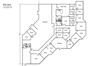 3330 Earhart Dr, Carrollton, TX for lease Floor Plan- Image 1 of 1