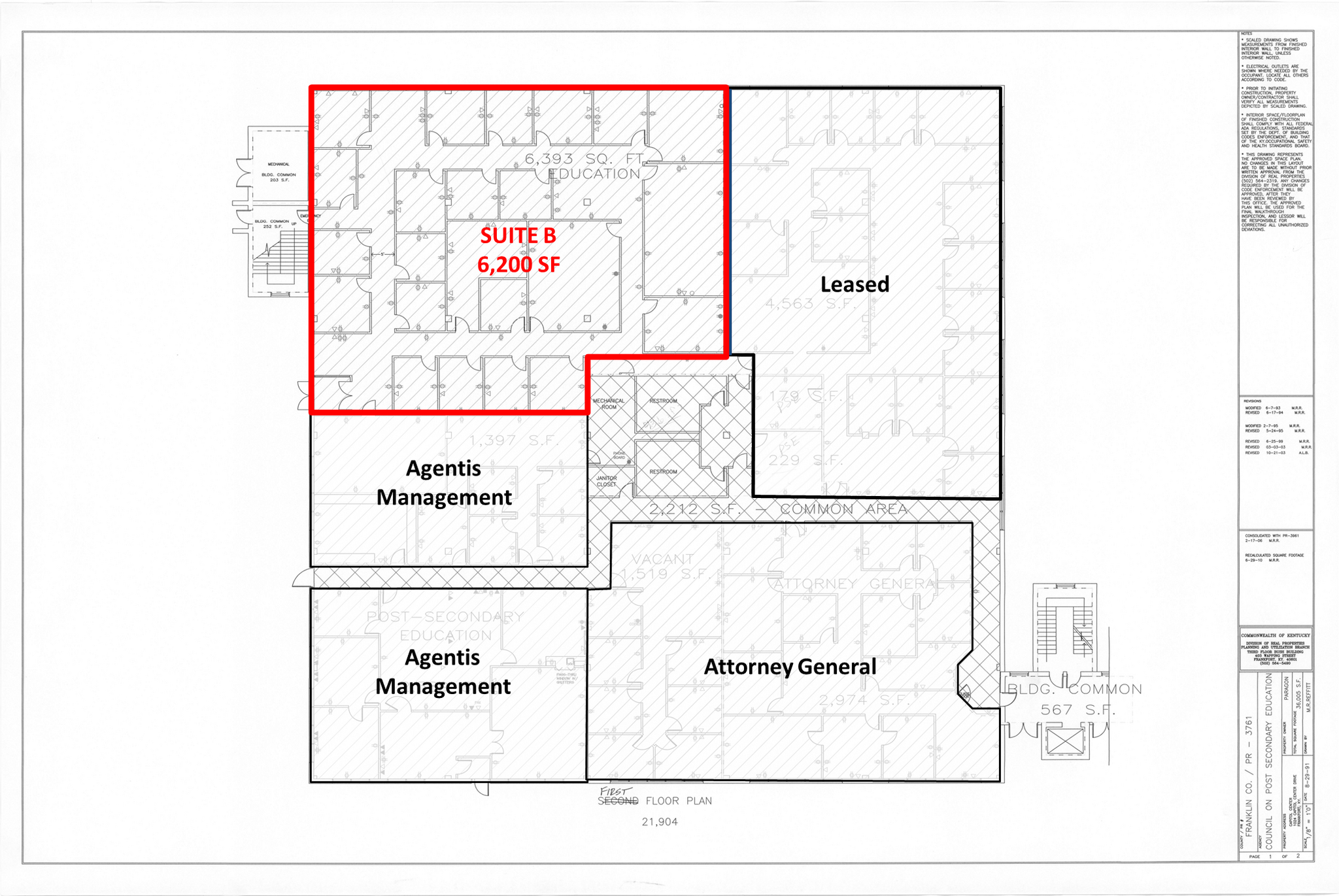 1024 Capital Center Dr, Frankfort, KY for lease Floor Plan- Image 1 of 1