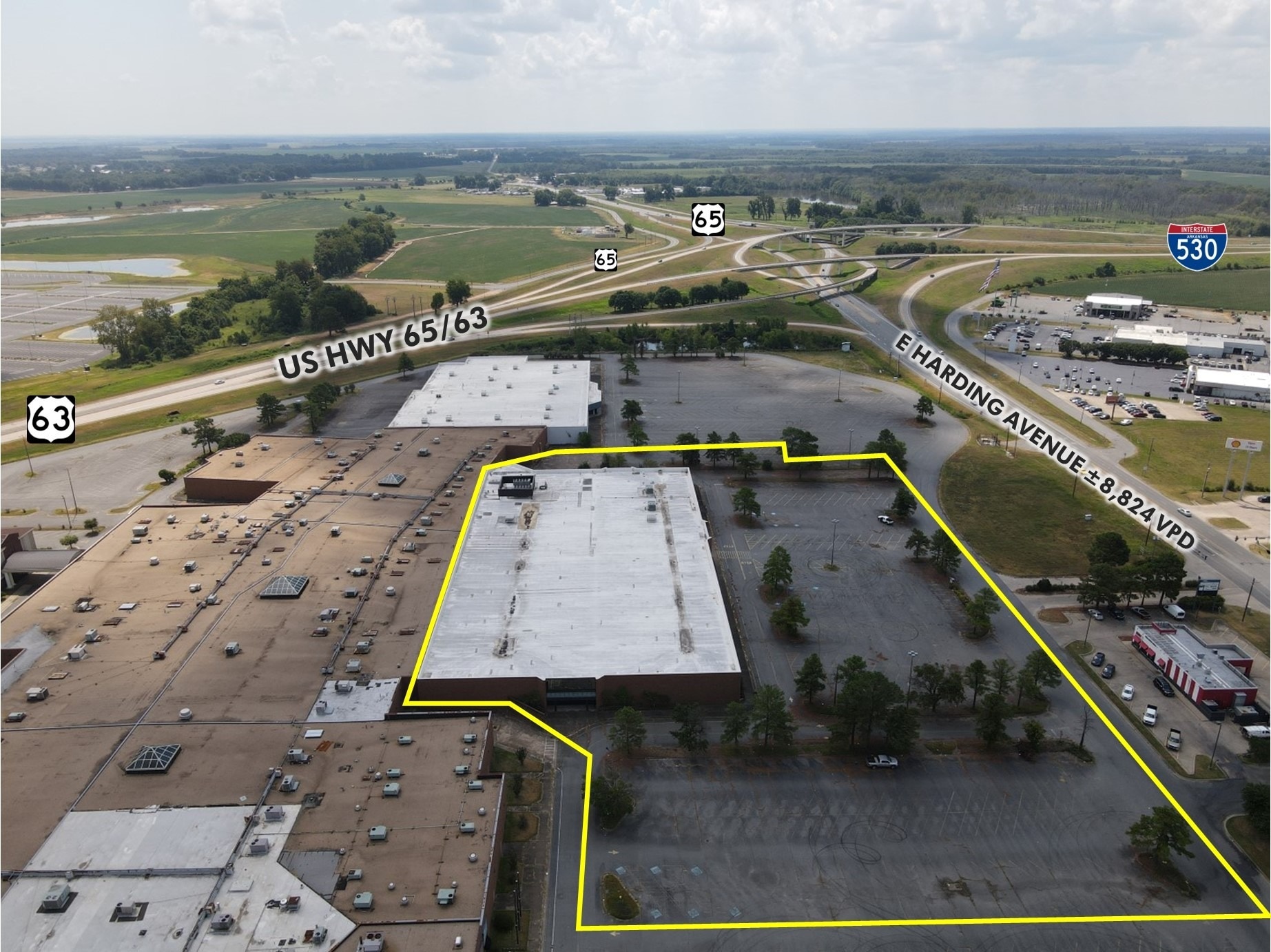 2901 Pines Mall Dr, Pine Bluff, AR 71601 Auction Former JCPenney