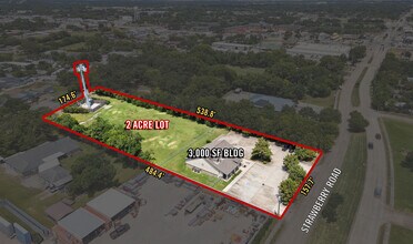 3260 Strawberry Rd, Pasadena, TX - AERIAL  map view - Image1