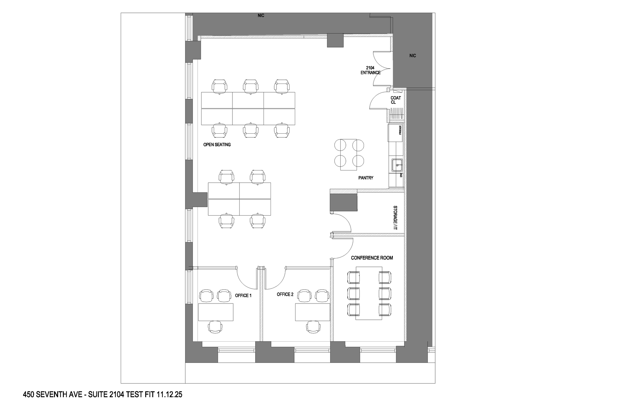 450 7th Ave, New York, NY for lease Floor Plan- Image 1 of 1